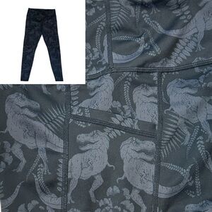 T‑Rex Dinosaur Constantly Varied Gear Pant Size Medium Women’s Skinny Fitted